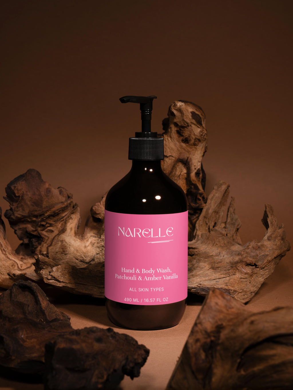 Hand & Body Wash, Patchouli & Amber Vanilla